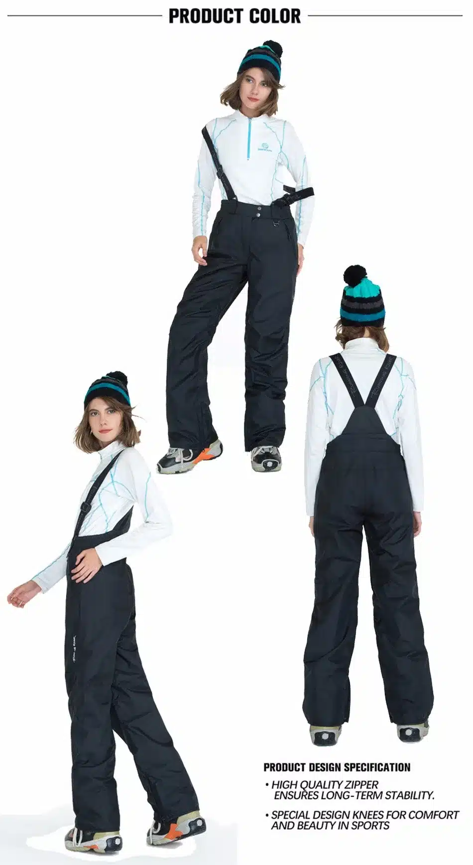 RUNNING RIVER Brand New Arrival Women Snowboard Pants Warm Ski Pants Waterproof Ice Skating Pant Women Snowboard Pant #U1219 12