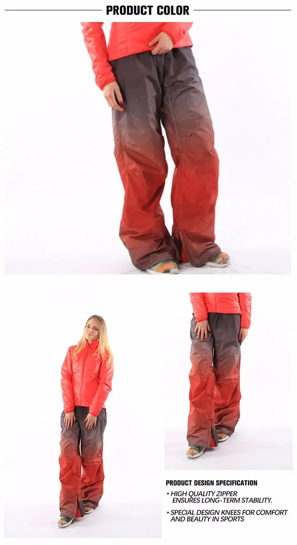 RUNNING RIVER Brand New Arrival Women Snowboard Pants Warm Ski Pants Waterproof Ice Skating Pant Women Snowboard Pant #U1219 17