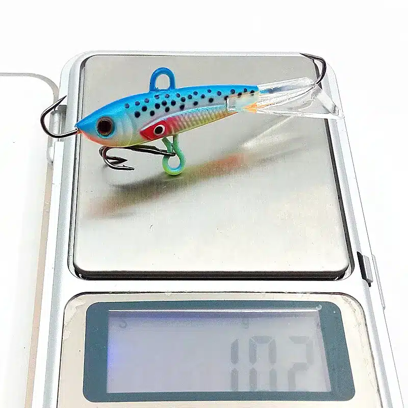 KKWEZVA 4pcs 60mm 10g Fishing Lure winter Ice Fishing Hard Bait Minnow Pesca Tackle Isca Artificial Bait Crankbait Swimbait 15