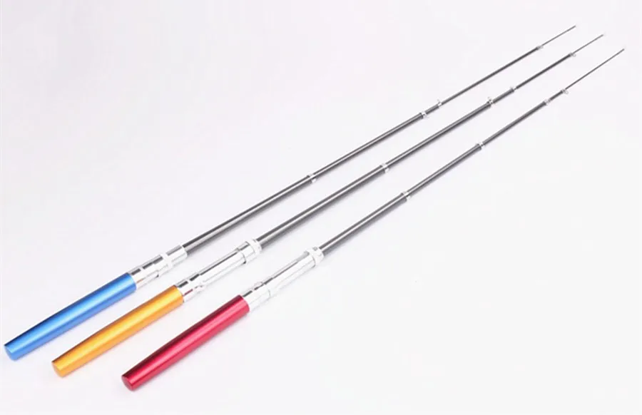 Sougayilang Mini Telescopic Ice Fishing Rod With Fishing Reel Portable Pocket Aluminum Alloy Pen Rod Pole Fishing Rod Reel Set 29
