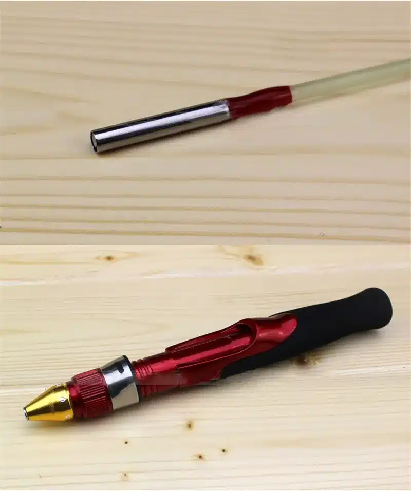 Portable 2 Section Ice Fishing Rod 50cm Mini Size Solid Fiberglass Metal Joint Shrimp Fishing Rod Winter Fishing Tackle Hot Sale 17