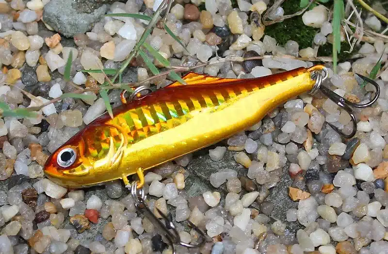 ANZHENJI 5 colors 24g 7.5cm winter VIB fishing lure hard bait lead inside ice sea fishing tackle diving swivel jig wobbler lure 13