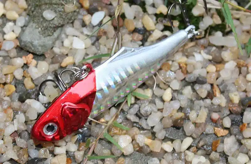 ANZHENJI 5 colors 24g 7.5cm winter VIB fishing lure hard bait lead inside ice sea fishing tackle diving swivel jig wobbler lure 18