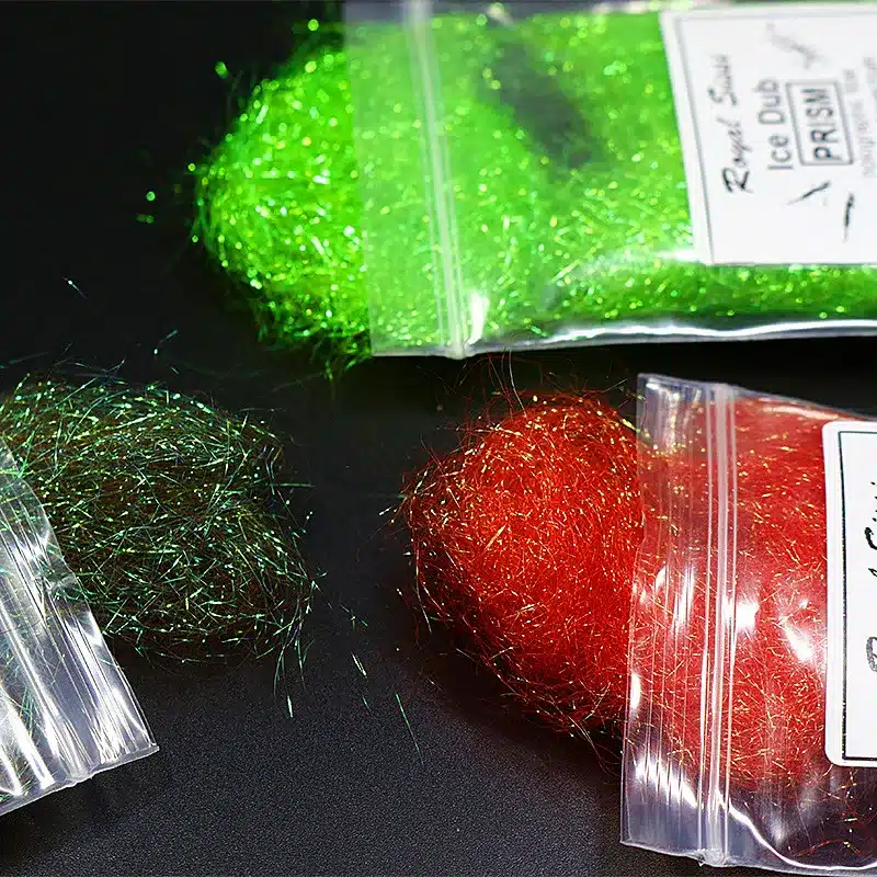 10Colors synthetic Fly Tying Dubbing Prism ICE DUB DUBBING Living Fibers/ Prism Ice Wing Fly Tying Materials for Nymph Wet flies 5