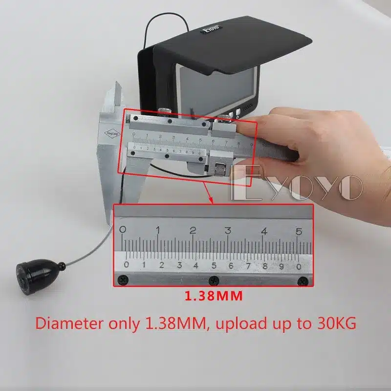 Free Shipping! Eyoyo Underwater Fishing Video Camera 4.3"Color HD Monitor Infrared LED 15m Professional Fish Finder Dropshipping 20