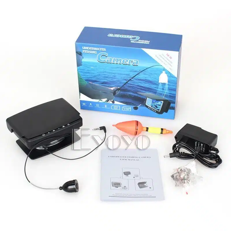 Free Shipping! Eyoyo Underwater Fishing Video Camera 4.3"Color HD Monitor Infrared LED 15m Professional Fish Finder Dropshipping 22