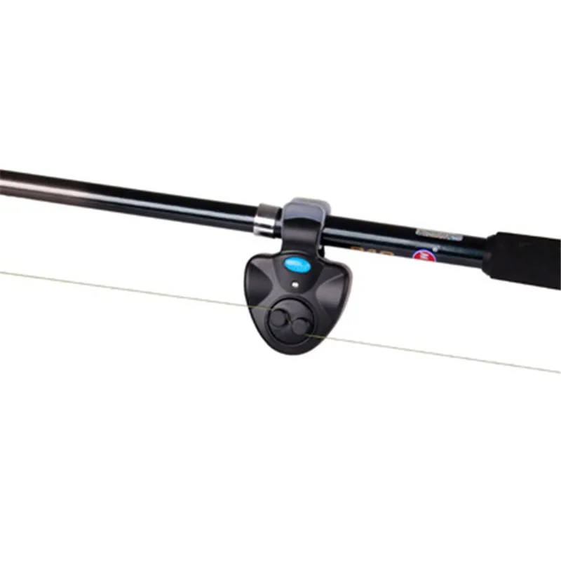 BlacUniversal Fishing Alarm Electronic Fish Bite Alarm Finder Sound Alert LED Light Clip On Fishing Rod 4