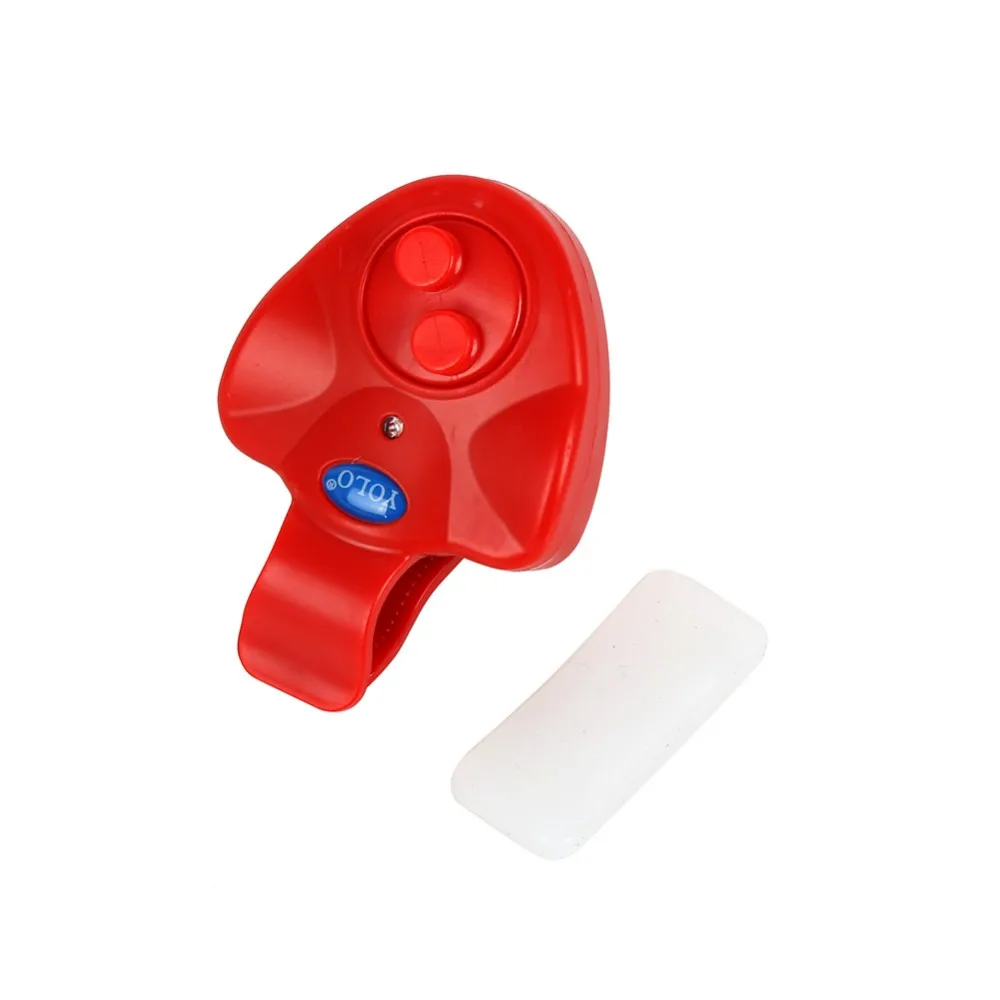 BlacUniversal Fishing Alarm Electronic Fish Bite Alarm Finder Sound Alert LED Light Clip On Fishing Rod 21