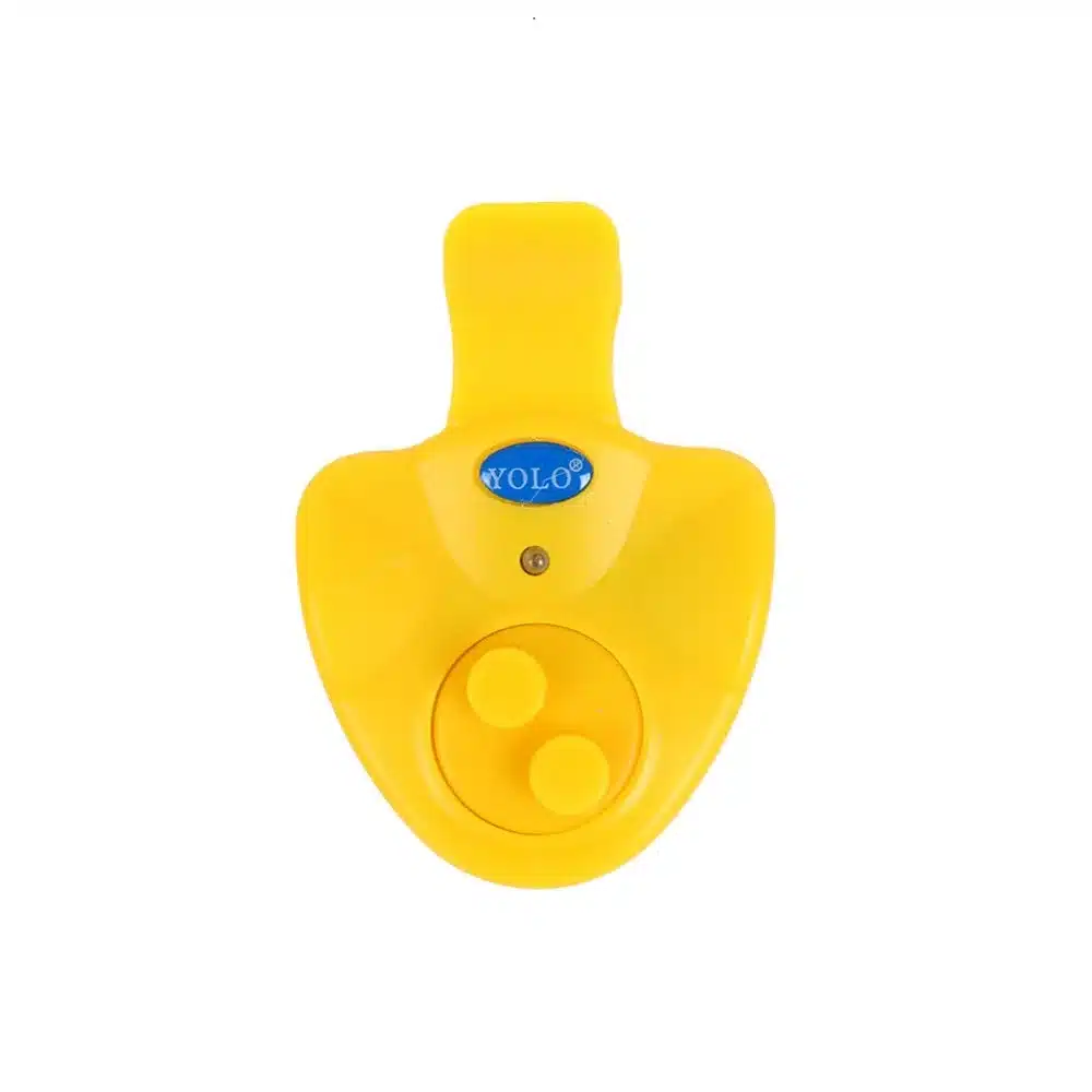BlacUniversal Fishing Alarm Electronic Fish Bite Alarm Finder Sound Alert LED Light Clip On Fishing Rod 24