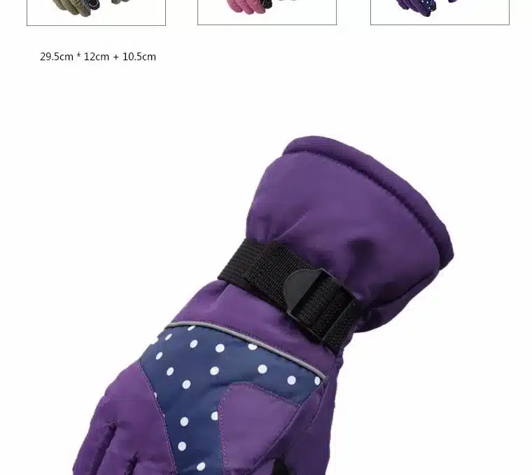 2017 Top Quality New Brand Men's Ski Gloves Snowboard Snowmobile Motorcycle Riding Winter Gloves Windproof Waterproof Snow Glove 13