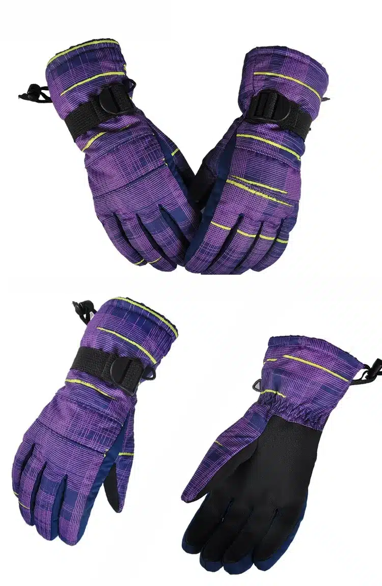2015 Winter outdoor sport Mountain Skiing Gloves windstopper waterproof warm snowboard Below Zerochildren ski Gloves men women 13