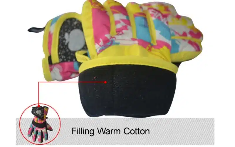 Winter Ski Gloves Kids Windstopper Waterproof Breathable Children's Mittens Outdoor Sports Snowboard Skiing Gloves for Baby 3