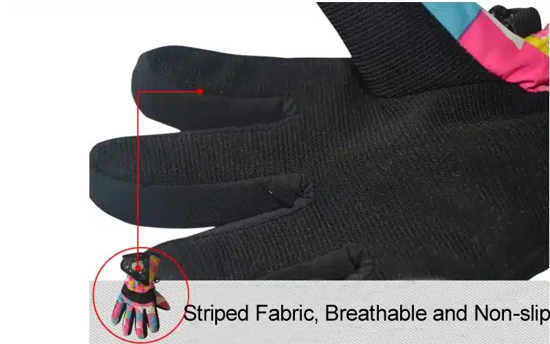 Winter Ski Gloves Kids Windstopper Waterproof Breathable Children's Mittens Outdoor Sports Snowboard Skiing Gloves for Baby 5