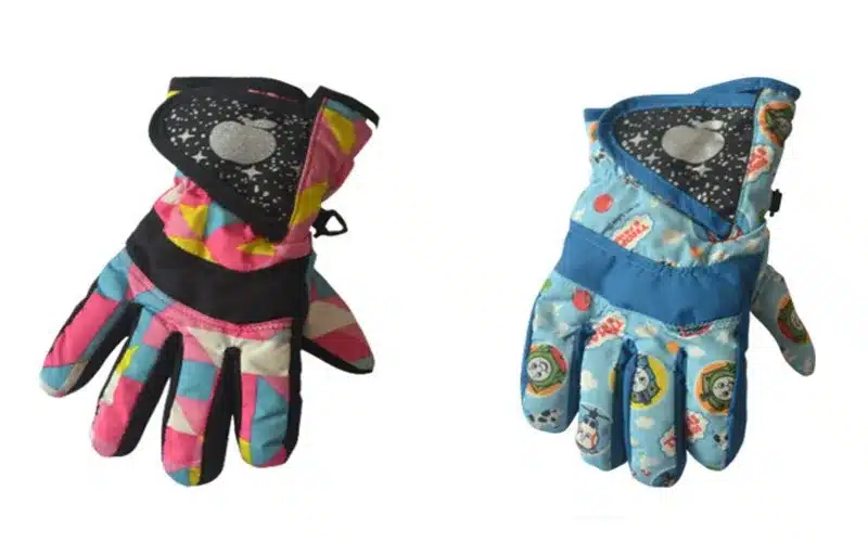 Winter Ski Gloves Kids Windstopper Waterproof Breathable Children's Mittens Outdoor Sports Snowboard Skiing Gloves for Baby 11