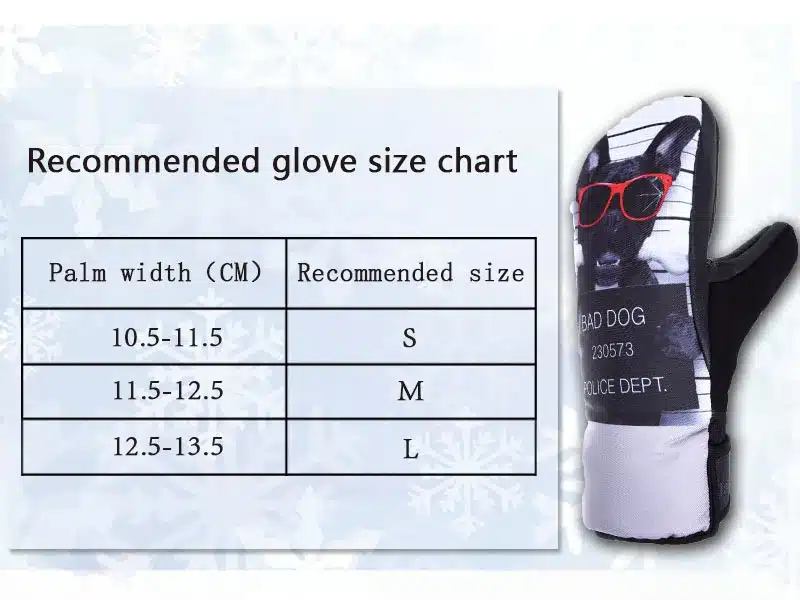 JACKCOME Men Winter Ski Snowboard Gloves Windproof Waterproof Snow Skiing Gloves Snowmobile Mittens Skating Glove Skiing Women 10