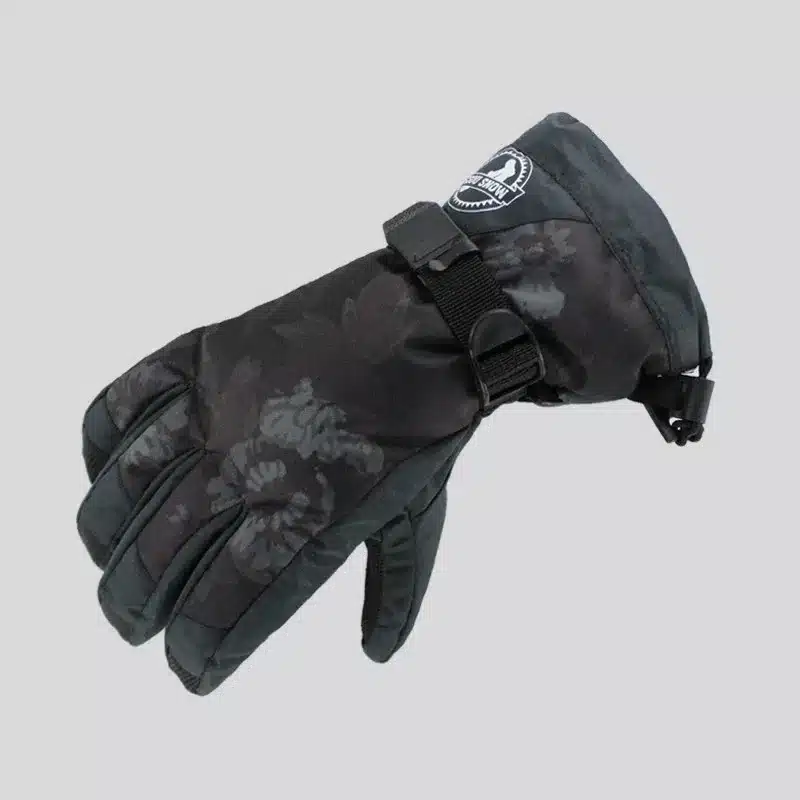 Women's Touch Screen Thick Fleeced Waterproof Anti-slip Full Finger Outdoor Snow Ski Warm Glove Female Snowboard Gloves 17