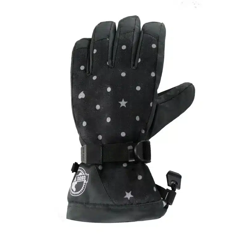 Women's Touch Screen Thick Fleeced Waterproof Anti-slip Full Finger Outdoor Snow Ski Warm Glove Female Snowboard Gloves 21