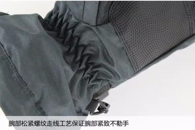 Women's Touch Screen Thick Fleeced Waterproof Anti-slip Full Finger Outdoor Snow Ski Warm Glove Female Snowboard Gloves 23