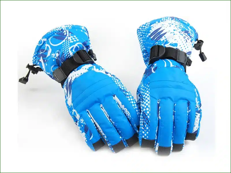 SG05 Waterproof Snow Gloves Winter Motorcycle Cycling Ski Snowboarding Gloves Black Outdoor Free Shipping 12