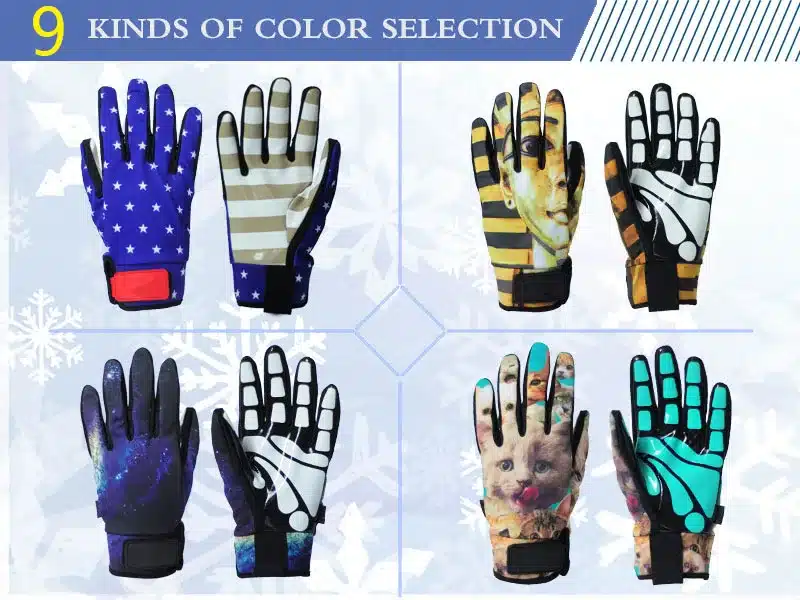 JACKCOME Ski Snowboard Gloves Waterproof Motorcycle Windproof Cool-resistant Men Womens guantes for Snowboarding Mittens SG2503 7