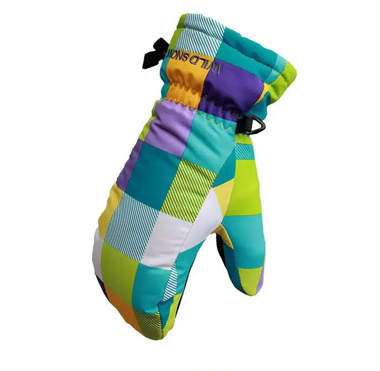 2017 Snowboard Winter Ski Gloves Warmth Windproof Waterproof Cute Skiing Gloves Waterproof Warm Gloves Mittens for Women 15