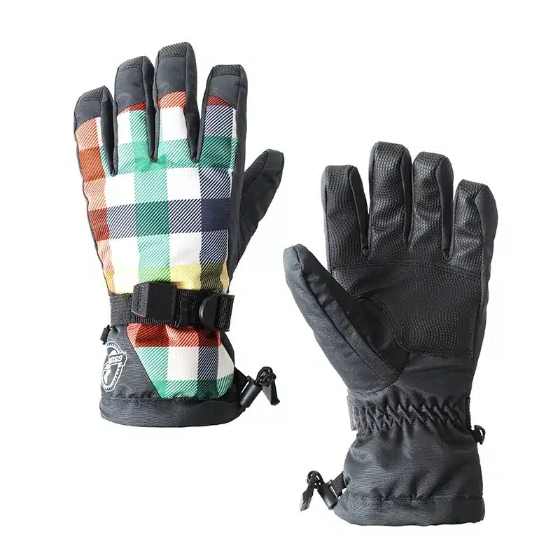 Gsou Snow winter ski gloves women leopard snowmobile snowboard gloves camping ladies mountain skiing gloves gants ski femme 25