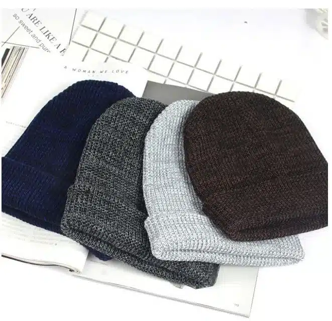2017 Female Hat Beanies Style Wool Knit Hat Hip Hop Winter Warm Caps For Unisex Snow Cagoule Moto Cap Skullies Bonnet 18