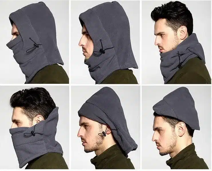 Snow Winter Warm Hats For Men And Women Windproof Anti-sand Dad Hat Running Ski Cycling Cap Hat-neck-Protection Outdoor CS Mask 14