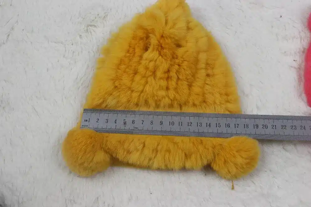 Linhaoshengyue real fur rex rabbit fur Children hat winter warm freeshipping fashion warm 23