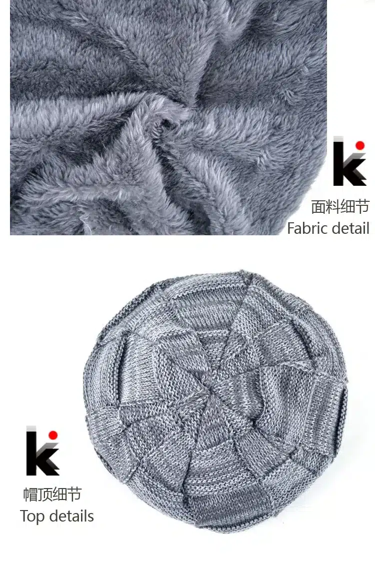 2017 Winter beanie cap boy beanies hats for men knitted wool hat bone skullies men casual bonnet warm plaid caps gorro masculino 15