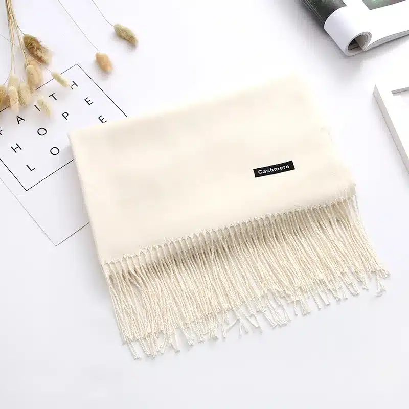 2017 thick women scarf solid warm winter scarves cashmere pashmina lady shawls wraps bandana long soft echarpe foulard cachecol 24