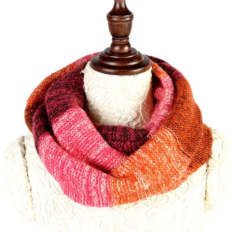 Autumn winter lic women scarf Thicken knitting Wool Collar Shawl Neck Warmer Fashion High Quality Scarves female Wrap soft 308 11
