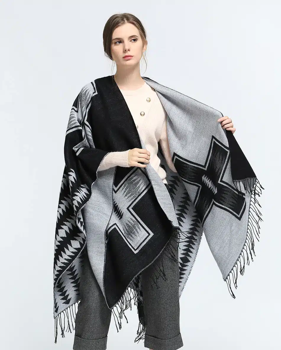 Women Scarves Shawls Winter Warm Scarf Luxury Brand Soft Fashion Thicken Plaids Pareo Wraps Blankets Wool Cashmere Cloaks Stoles 19