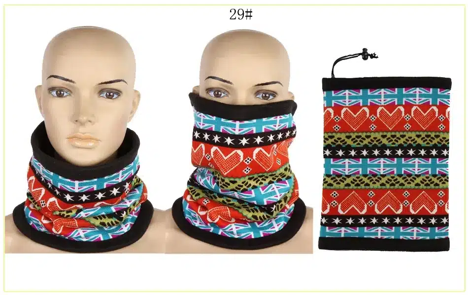 Unisex Women Men Magic Scarf Winter Bufandas Cuellos Sports Scarves Snood Neck Warmer Balaclava Bandana Face Mask 24