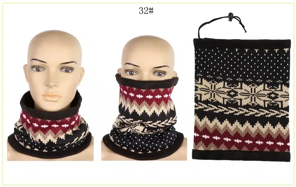 Unisex Women Men Magic Scarf Winter Bufandas Cuellos Sports Scarves Snood Neck Warmer Balaclava Bandana Face Mask 27