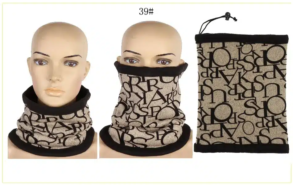 Unisex Women Men Magic Scarf Winter Bufandas Cuellos Sports Scarves Snood Neck Warmer Balaclava Bandana Face Mask 34