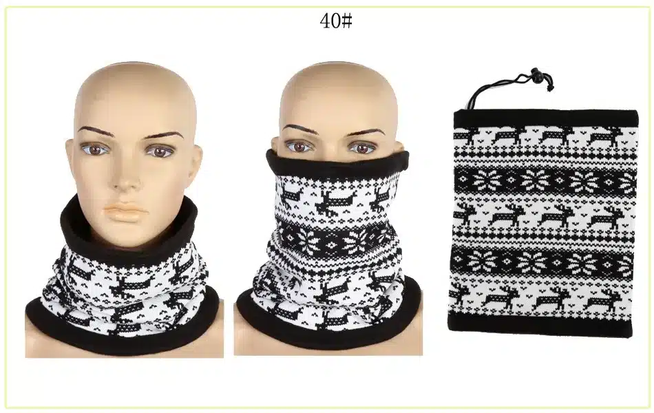 Unisex Women Men Magic Scarf Winter Bufandas Cuellos Sports Scarves Snood Neck Warmer Balaclava Bandana Face Mask 35