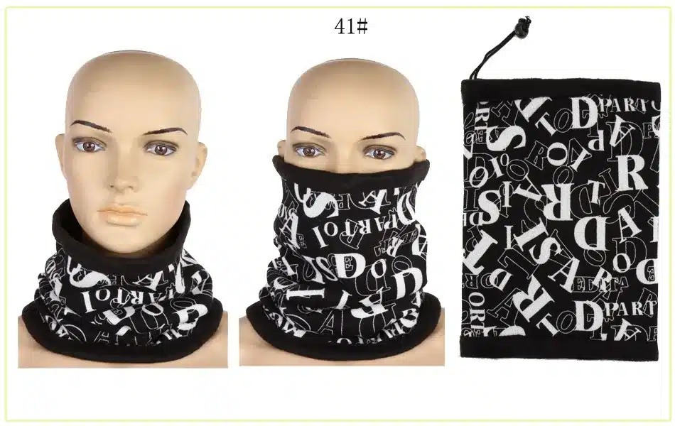 Unisex Women Men Magic Scarf Winter Bufandas Cuellos Sports Scarves Snood Neck Warmer Balaclava Bandana Face Mask 36