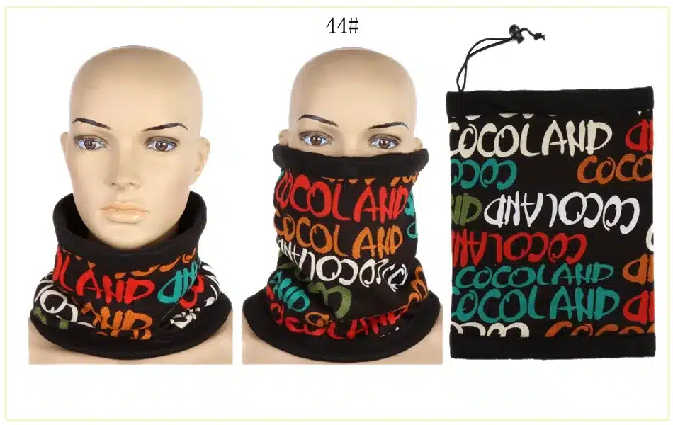 Unisex Women Men Magic Scarf Winter Bufandas Cuellos Sports Scarves Snood Neck Warmer Balaclava Bandana Face Mask 39