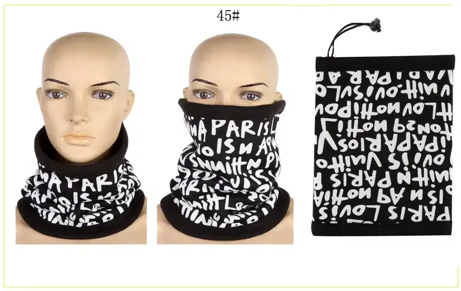 Unisex Women Men Magic Scarf Winter Bufandas Cuellos Sports Scarves Snood Neck Warmer Balaclava Bandana Face Mask 40