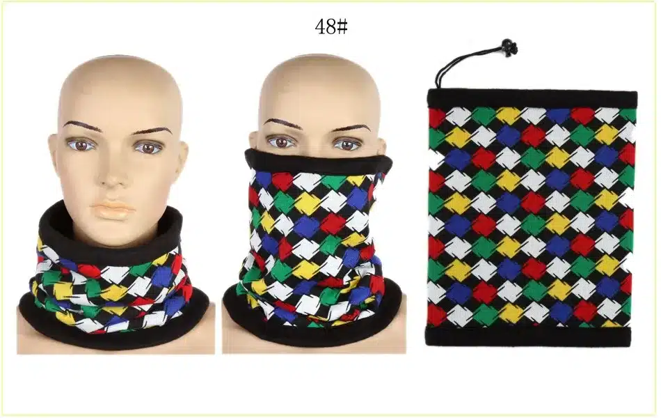 Unisex Women Men Magic Scarf Winter Bufandas Cuellos Sports Scarves Snood Neck Warmer Balaclava Bandana Face Mask 43