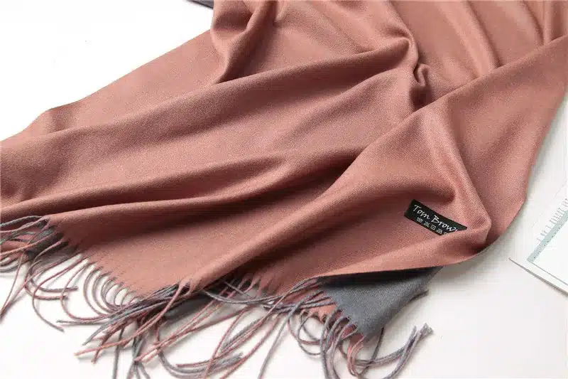 2017 new winter women scarf fashion solid double-side soft cashmere scarves shawls and wraps bandana female foulard Tassel 34