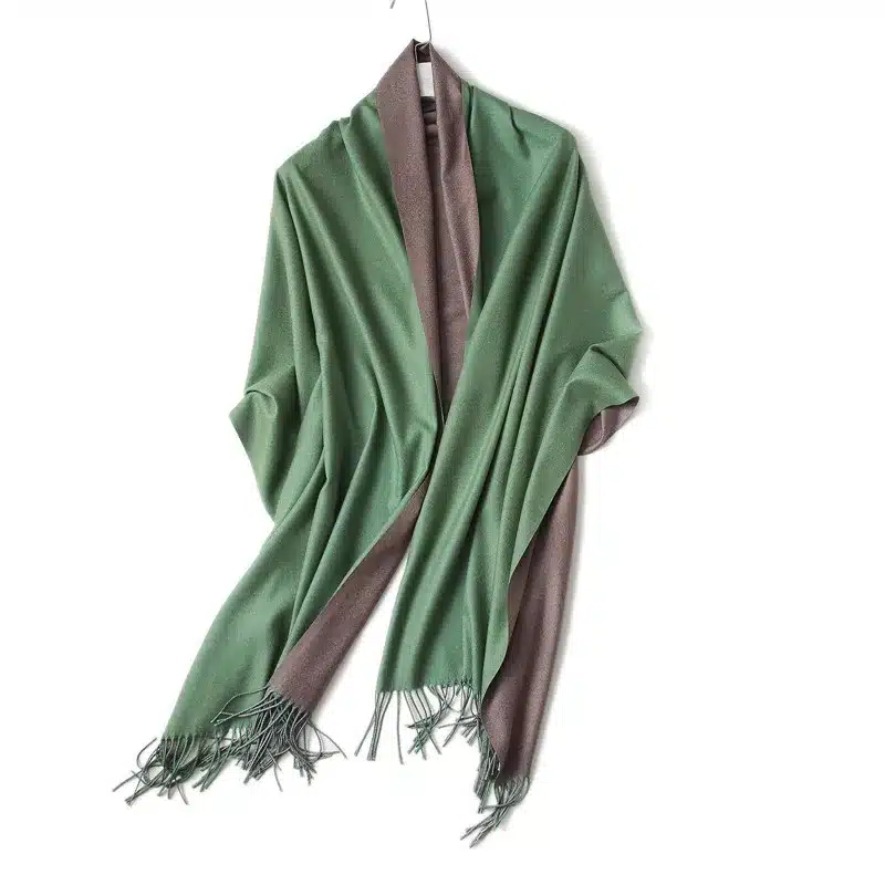 2017 new winter women scarf fashion solid double-side soft cashmere scarves shawls and wraps bandana female foulard Tassel 39