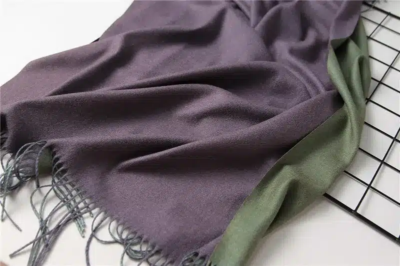 2017 new winter women scarf fashion solid double-side soft cashmere scarves shawls and wraps bandana female foulard Tassel 69