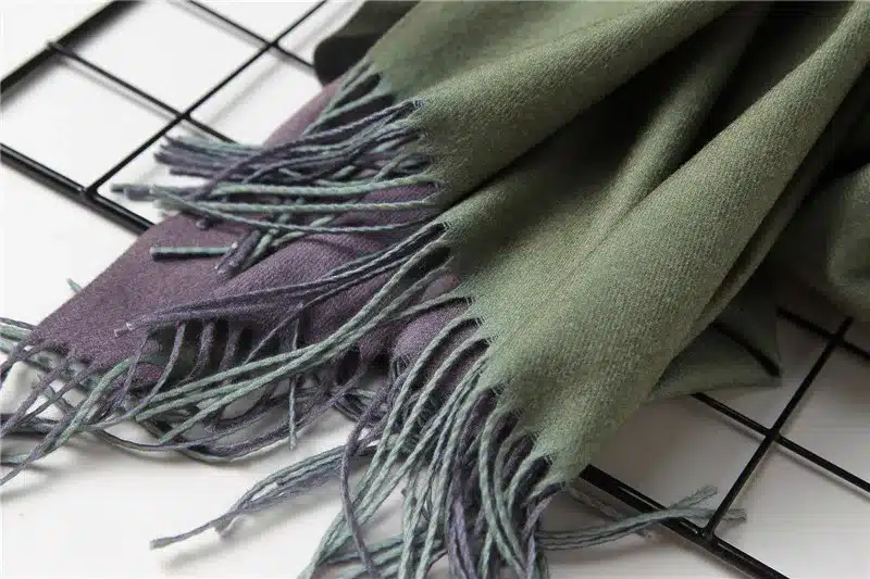2017 new winter women scarf fashion solid double-side soft cashmere scarves shawls and wraps bandana female foulard Tassel 70