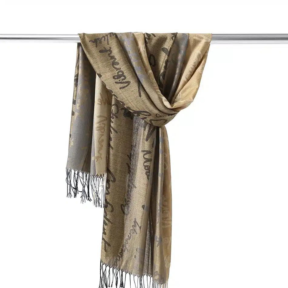 SAN VITALE Scarves Women Shawls Winter Warm Scarf Luxury Brand Soft Fashion Wraps Wool Cashmere Chiffon Islamic Clothing Hijab 30