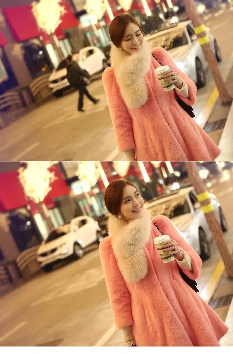 2016 Fashion Fur Scarf, Fur Collar Fox Fur Collar Really Long Winter Female Fox Fur Scarf 2