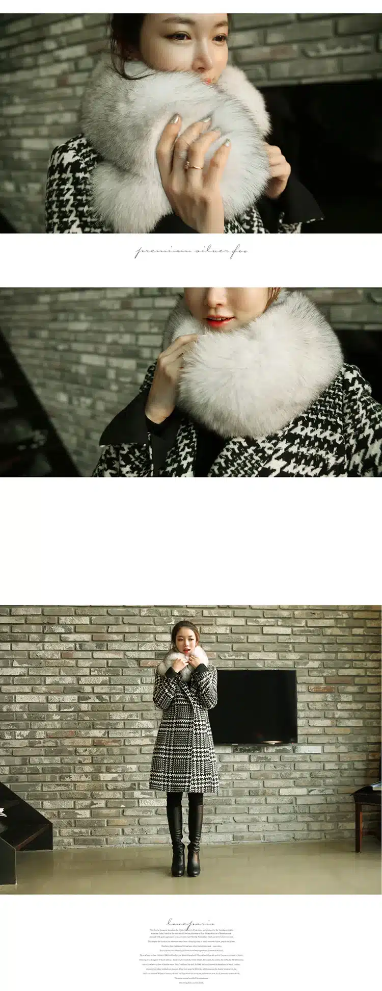 2016 Fashion Fur Scarf, Fur Collar Fox Fur Collar Really Long Winter Female Fox Fur Scarf 6