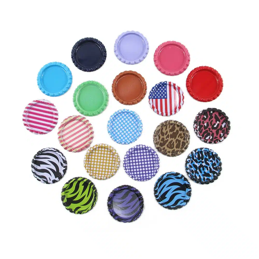 David accessories 25mm Colored Bottlecaps Round Flat Bottle Caps Resin,DIY Crafts Hair Bow Necklace Jewelry Accessories,25Y12897 11