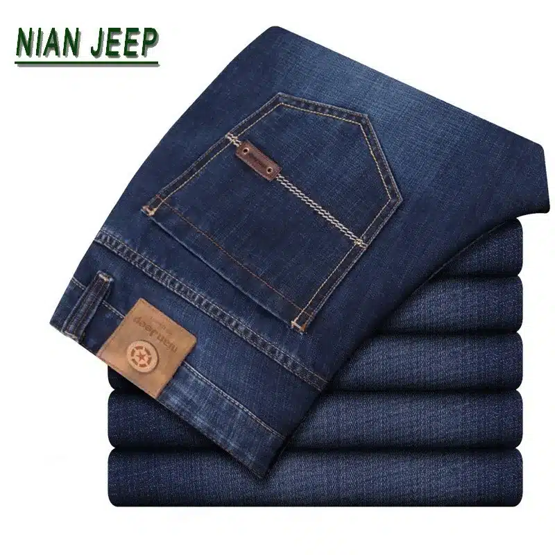 NIANJEEP Brand 2017 New Denim Men Jeans Men's Clothing Smart Casual Jeans Men Regular jeans Big Size 28-42 A2882 12
